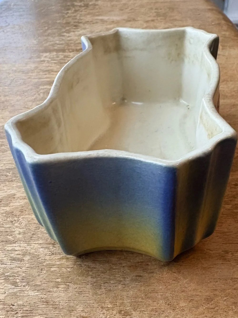 Shawnee Pottery relief flower